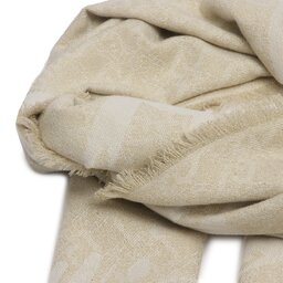 

Шаль Liu Jo Stola Jacquard Chai 2F1014 T0300 Coffee Milk X0255, Бежевий