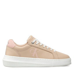 

Снікерcи Calvin Klein Chunky Cupsole Laceup Low Ess YW0YW00807 Tuscan Beige/Pink Blush 0GD, Бежевий