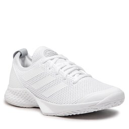 adidas Обувки adidas CourtFlash W GW2519 White/White/White
