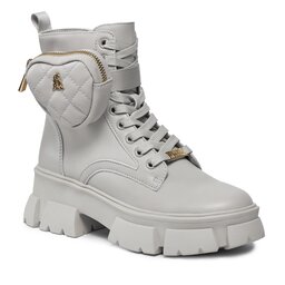 Steve Madden Trapery Steve Madden Tanker-H Bootie SM19000035 SM19000035-287 Bone Leather