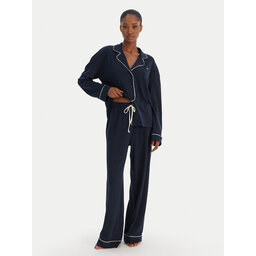 Tommy Hilfiger Tommy Hilfiger Pijama UW0UW06142 Azul marino Relaxed Fit