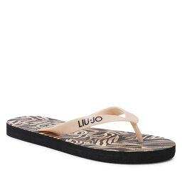 Liu Jo Джапанки Liu Jo Ciabattina Bassa Bea VA3104 E0396 Natural Zebra Q9106