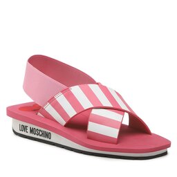 LOVE MOSCHINO Sandale LOVE MOSCHINO JA16113G1GI4261A Righe Rosa