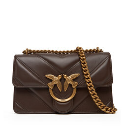 PINKO Handtasche PINKO Love One Mini Light Dc Al 25-26 PLTT 104550 A2OS Braun