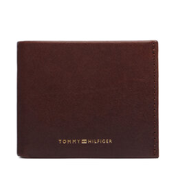 Tommy Hilfiger Geldbörse Tommy Hilfiger Th Seasonal Mini Cc Wallet AM0AM14799 Braun