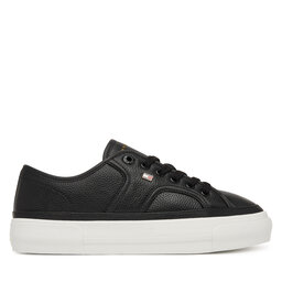 Tommy Hilfiger Sneakers Tommy Hilfiger Platform Vulc Piping Ltr FW0FW09393 Schwarz