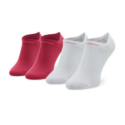 Calvin Klein Moteriškų pėdučių komplektas (2 poros) Calvin Klein 701218774 Magenta 004