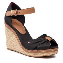 Tommy Hilfiger Espadrilky Tommy Hilfiger Elena 56D FW0FW00905 Black 990
