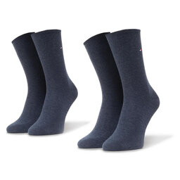 Tommy Hilfiger Lange Socken Tommy Hilfiger 371221356 Dunkelblau