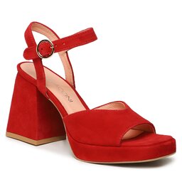 Baldaccini Sandaler Baldaccini 1671000 Czerwony Zamsz