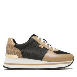 

Снікерcи MICHAEL Michael Kors Monique Trainer 43F3MQFSAB Black Multi, Коричневий