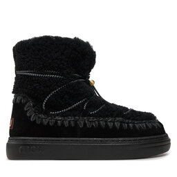 Mou Škornji za sneg Mou Eskimo Sneaker Bold Scoub Lace FW411012A Črna