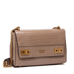 

Сумка Guess Katey Croc Flap Shoulder Bag HWCB84 94190 LGR, Коричневий