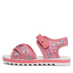 

Босоніжки Bibi Flat Form 1059175 Print/, Рожевий