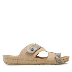 

Шльопанці Dr. Brinkmann 700450 Beige 08, Бежевий