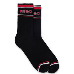 

Низькі чоловічі шкарпетки Hugo 50491624 Black 1, Чорний