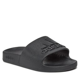 adidas Pantoletten adidas adilette Aqua Slides IF7371 Cblack/Cblack/Cblack