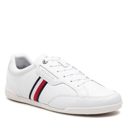 Tommy Hilfiger Sneakersy Tommy Hilfiger Classic Lo Cupsole Leather FM0FM04277 White YBR
