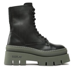 

Черевики туристичні Replay Nathalie GWL82.000.C0003L Black Mil Grn 1659, Чорний