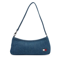 Tommy Jeans Handtasche Tommy Jeans Tjw Cool Denim Shoulder Bag AW0AW19157 Blau