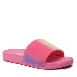 Polo Ralph Lauren Pantoletten Polo Ralph Lauren Cayson Ii RF104066 Rainbow Ombre Smooth w/ White PP