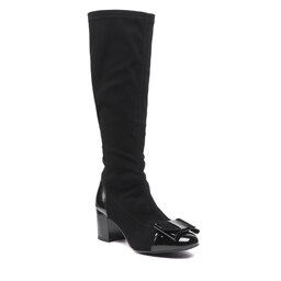 Sagan Stiefel Sagan 4699 Czarna Lycra/Czarny Lakier