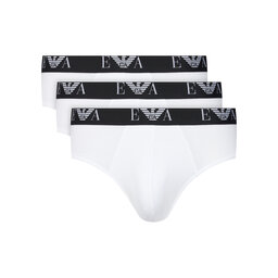 Emporio Armani Underwear Emporio Armani Underwear Σετ σλιπ 3 τμχ. EM000258 AF14131 M0066 Λευκό