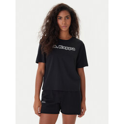 Kappa Kappa Camiseta Frega 351M1KW Negro Regular Fit
