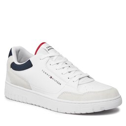 

Снікерcи Tommy Hilfiger Th Basket Core Lth Mix Ess FM0FM05058 White YBS, Білий
