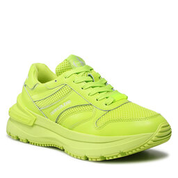 Calvin Klein Jeans Αθλητικά Calvin Klein Jeans Runner Laceup Sneaker Snap Wn YW0YW00467 Acid Lime LAG