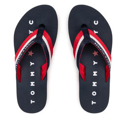 Tommy Hilfiger Flip flop Tommy Hilfiger Tommy Loves Ny Beach Sandal FW0FW02370 Bleumarin