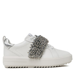 

Снікерcи MICHAEL Michael Kors Emmett Strap Lace Up 43S3EMFS3L Silver, Білий