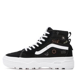 

Снікерcи Vans Sentry Sk8-Hi VN0A4BVWBM81 Mini Embroidery Black, Чорний