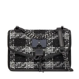 DKNY Geantă DKNY Elissa Sm Flap Shoul R333RC81 Blk/Wht BLW