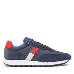 

Снікерcи Tommy Jeans Leather Runner EM0EM01136 Twilight Navy C87, Cиній