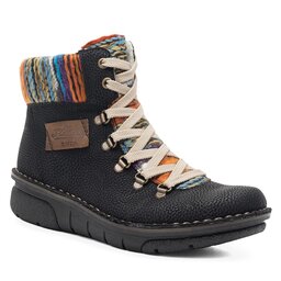 Rieker Botine Rieker 73343-00 Negru