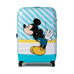 

Велика тверда валіза American Tourister Wavebreaker Disney 85673-8624-1CNU Mickey Blue Kiss, Голубий