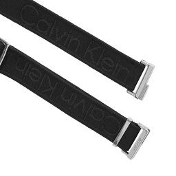 

Жіночий ремінь Calvin Klein Gracie Logo Jacquard Belt 3.0 K60K611922 Ck Black, Чорний