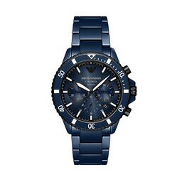 Emporio Armani Klocka Emporio Armani Ceramic AR70009 Navy/Navy