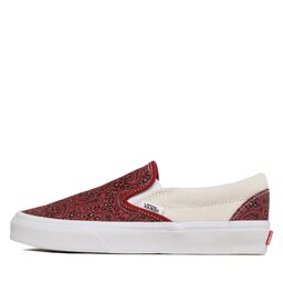 

Кросівки Vans Classic Slip-O VN0A5JLXYF91 White/Red, Червоний