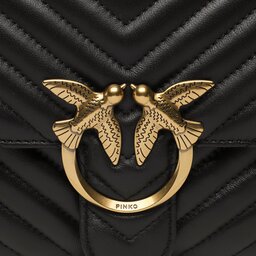 

Сумка Pinko Love Bell Classic. PE 23 PLTT 100046 A0GK Black Z99Q, Чорний