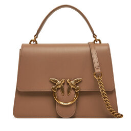 PINKO Torebka PINKO Love One Top Handle Classic Light 100066 A0F1 Brązowy
