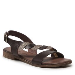 IGI&CO Σανδάλια IGI&CO 3683033 DarkBrown/LaminatedGrey