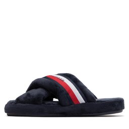 

Тапочки Tommy Hilfiger Comfy Home Slippers With Straps FW0FW06587 Desert Sky DW5, Cиній