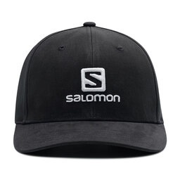 

Бейсболка Salomon Logo LC1655800 Black/White, Чорний