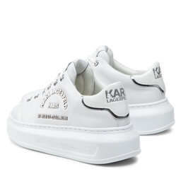 

Снікерcи KARL LAGERFELD KL62539 White Lthr W/Silver, Білий