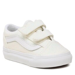 

Кросівки Vans Old Skool V VN0A4VJJWHT1 GLITTER WHITE, Бежевий
