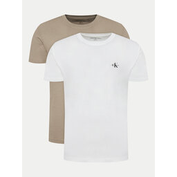 Calvin Klein Jeans Calvin Klein Jeans 2er-Set T-Shirts Monologo J30J320199 Bunt Regular Fit
