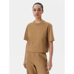 Champion Champion Marškinėliai 117874 Smėlio Regular Fit