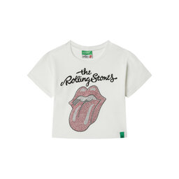 United Colors Of Benetton United Colors Of Benetton T-Shirt 3I1XC10NW Weiß Relaxed Fit